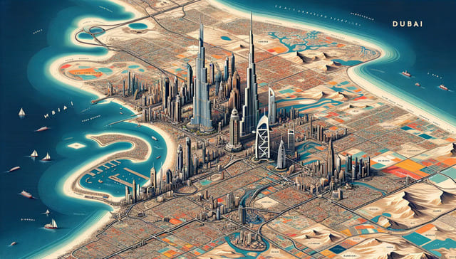  Инвесторы выделяют 5 районов Дубая, для безрисковых инвестиций