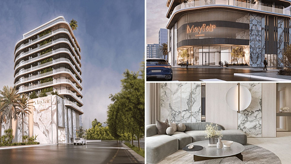 Апартаменты в комплексе Mayfair Gardens от Majid в районе Jumeirah Garden City в Дубае