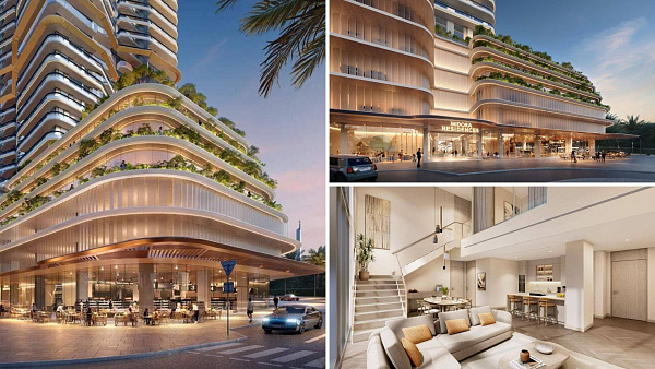 Апартаменты и дуплексы в комплексе Midora Residences от Qube в районе JVC в Дубае
