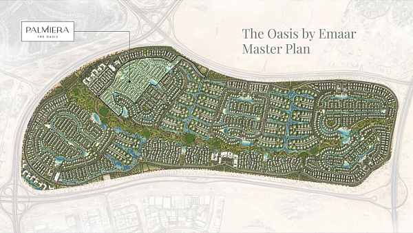 Виллы в комплексе Palmiera at The Oasis от Emaar в районе Dubailand