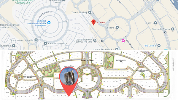 Апартаменты в комплексе AG Aum от AG в районе Dubailand