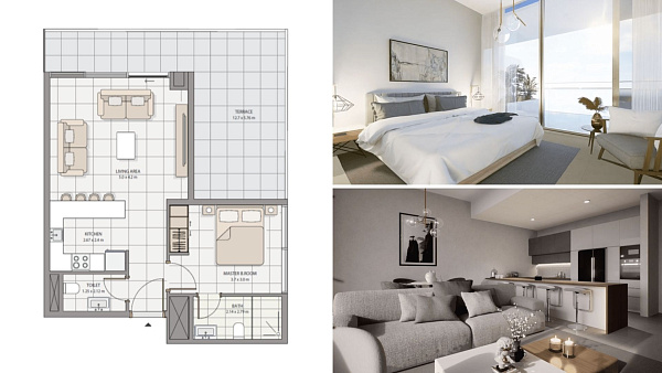 Апартаменты в The Icon Tower от Advanced Properties в Абу-Даби