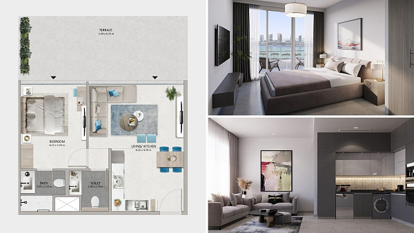 Квартиры, дюплексы и таунхаусы в Mayyas at The Bay от Advanced Properties в Абу-Даби