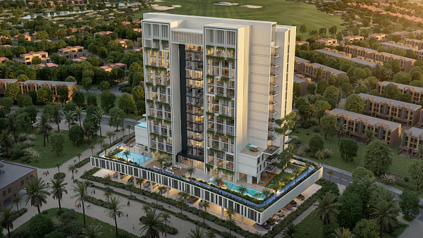 Апартаменты в комплексе Fairway Residences от Prescott в районе Dubai Sports City