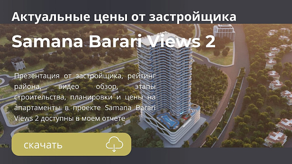 Апартаменты Samana Barari Views 2 от Samana в районе Majan