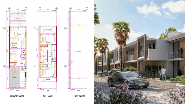 Апартаменты и таунхаусы Verdana III от Reportage Properties в районе Dubai Investment Park