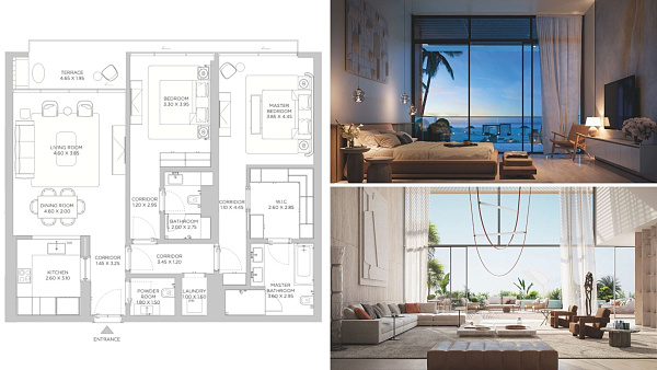 Апартаменты, дюплексы и таунхаусы Rixos Hotel and Residences Phase 3 от Nakheel в районе Dubai Islands