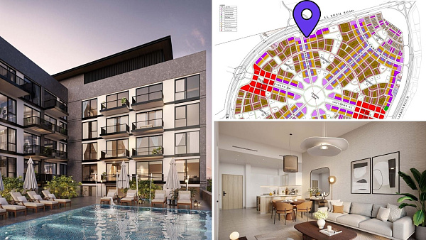 Квартиры Riviera Chalet в Jumeirah Village Circle от Riviera Group Квартиры Riviera Chalet в Jumeirah Village Circle от Riviera Group
