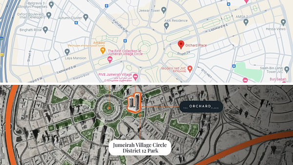 Апартаменты в комплексе The Orchard Place от Peak Summit в районе JVC в Дубае