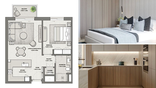 Квартиры в комплексе Enaya Residences от Deviate For Real Estate в районе JVT в Дубае