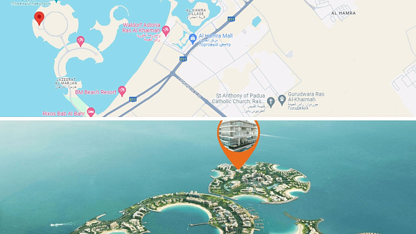 Апартаменты в комплексе Park Beach Residence II от Park Group на Al Marjan Island в Ras Al Khaimah