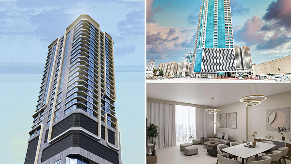 Апартаменты в комплексе Oasis Tower 3 от GJ Properties в эмирате Ajman