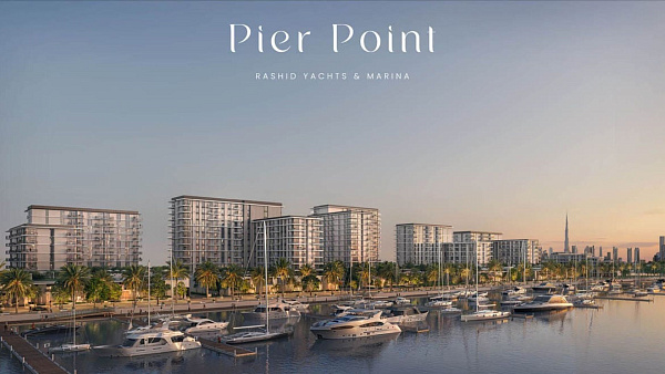 Апартаменты в комплексе Pier Point от Emaar в районе Rashid Yachts and Marina в Дубае