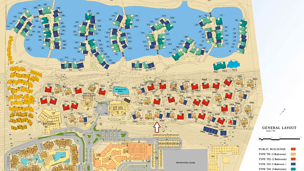 Виллы The Cove Rotana Resort от Orascom в районе Al Arqoub в Ras Al Khaimah