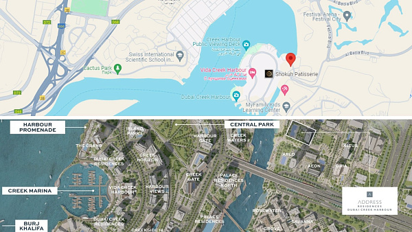 Апартаменты и таунхаусы в комплексе Address Residences от Emaar в районе Dubai Creek Harbour