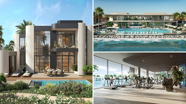 Виллы в комплексе Yas Riva от ALDAR на Yas Island в Abu Dhabi