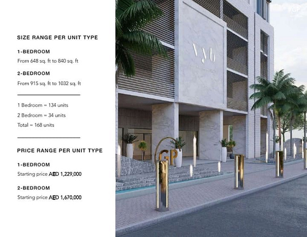 Апартаменты в VYB от Ginco Properties в районе Дубая Business Bay