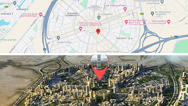 Апартаменты и дуплексы в комплексе Midora Residences от Qube в районе JVC в Дубае