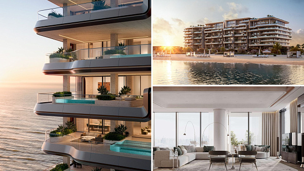 Апартаменты в комплексе The Alba Residences от Omniyat в районе Palm Jumeirah в Дубае