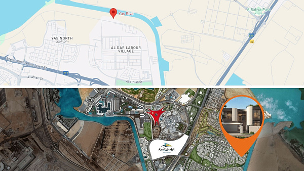 Виллы в комплексе Yas Riva от ALDAR на Yas Island в Abu Dhabi